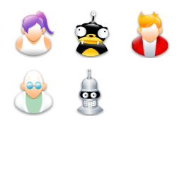 Futurama Icons Set