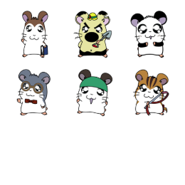 Hamtaro2 Icons Set