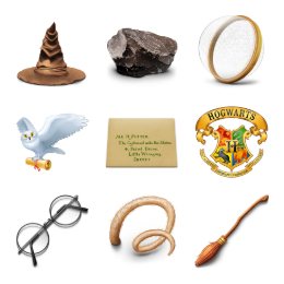 Harry Potter Icons Set