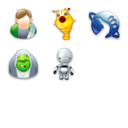 Hitchhiker's Guide to the Galaxy Icons Set