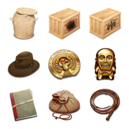 Indiana Jones and the Raiders of the Lost Ark Icons Set