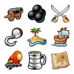 Jolly Roger Vol. 2 Icons Set