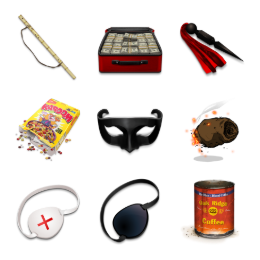 Kill Bill Icons Set