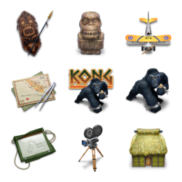 Kong Icons Set