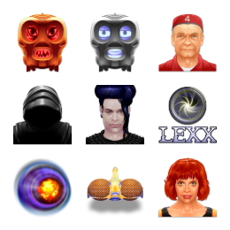 Lexx X Icons Set