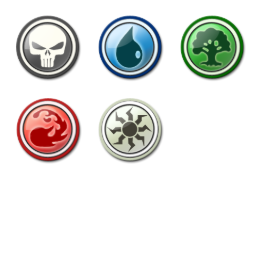 Magic The Gathering Mana Icons Set