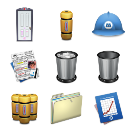 Monsters Inc Icons Set