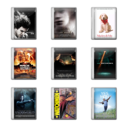 Movie DVD Icons Set