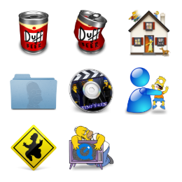 Simpsons 2 Icons Set