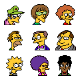 Simpsons Vol. 01 Icons Set