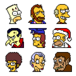 Simpsons Vol. 02 Icons Set