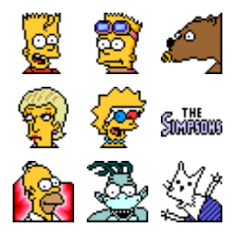 Simpsons Vol. 04 Icons Set