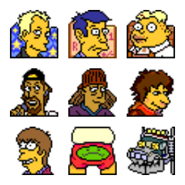 Simpsons Vol. 05 Icons Set