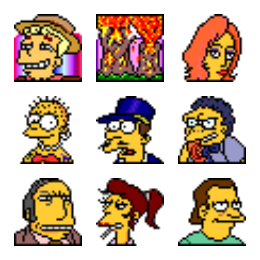 Simpsons Vol. 06 Icons Set