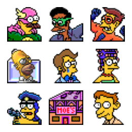 Simpsons Vol. 08 Icons Set