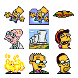 Simpsons Vol. 09 Icons Set