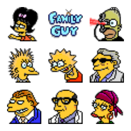 Simpsons Vol. 10 Icons Set