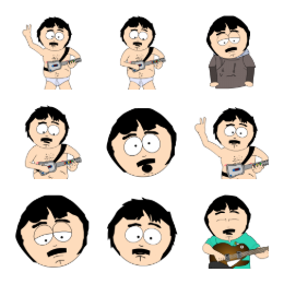 South Park Randy Icons Set