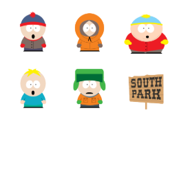 South Park Icons Set