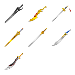 Storm Riders - Swords Icons Set