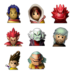 Storm Riders Icons Set