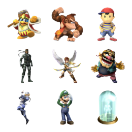 Super Smash Bros. Brawl Icons Icons Set