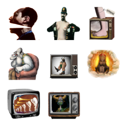 Terry Gilliam Icons Set