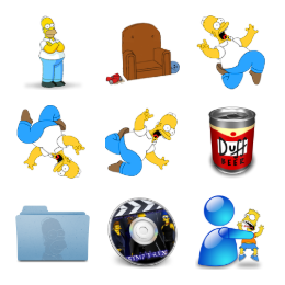 The Simpsons Collection vol 2 Icons Set