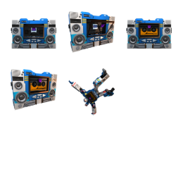 Transformers Soundwave Icons Set