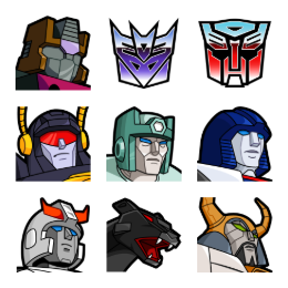 Transformers X Vol. 3 Icons Set