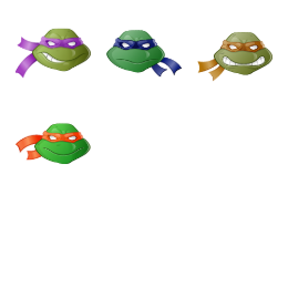 Turtles Icons Set