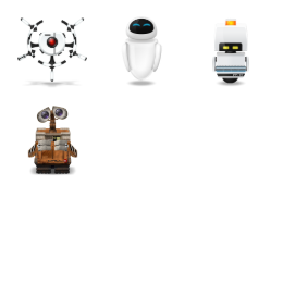 Wall-E 1 Icons Set