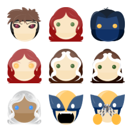 X men Icon Pack Icons Set
