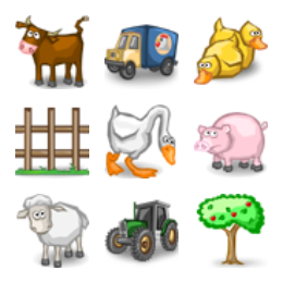Farm Icons Set