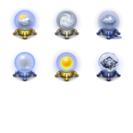 Magic Weather Icons Set