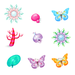 Yoga Icons Set