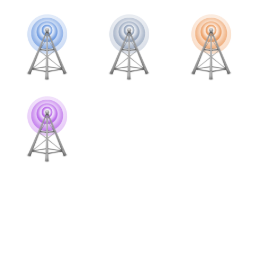 Antenna Icons Set