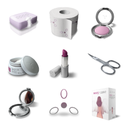 Body Care Icons Set