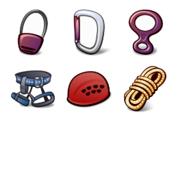 Climb On Icons Set