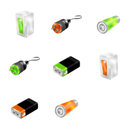 Electric Icons Set