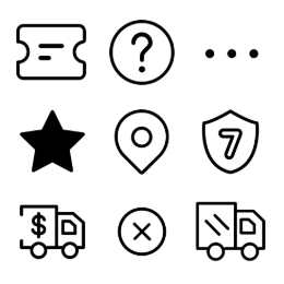 GETU Functional  Icons Set