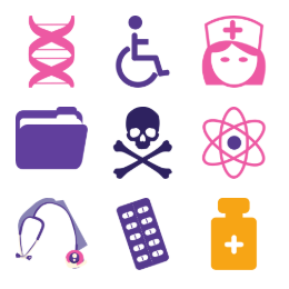 Healthcare & Medical Symbols Icons Set