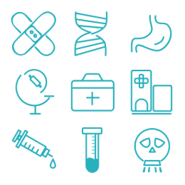 Healthcare Symbols Icons Set