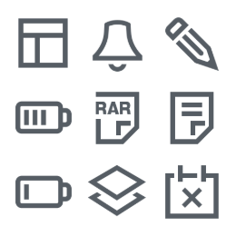 Linear UI Icons Set Icons Set