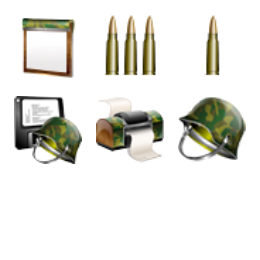 Military Icons Set
