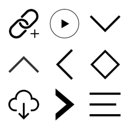 Minimalist Line  Icons Set