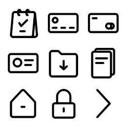 Skent Functional  Icons Set