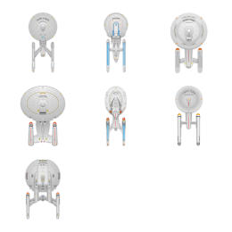 Starships X Icons Set