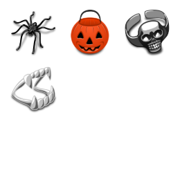 Trick or Treat Icons Set