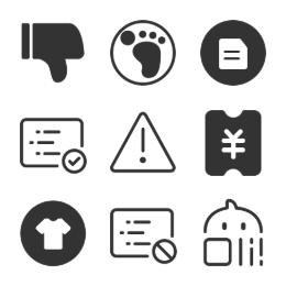 UI Functional  Icons Set